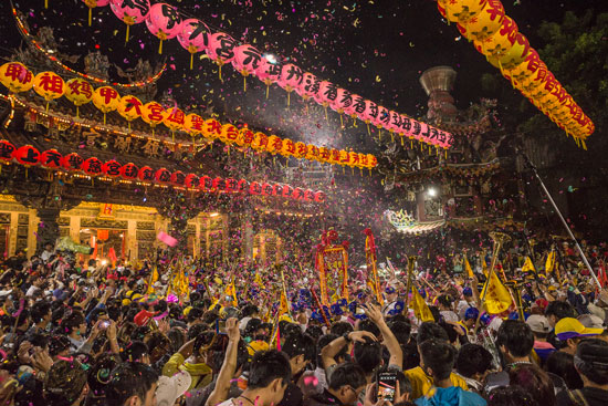 Start of the Dajia Mazu Festival