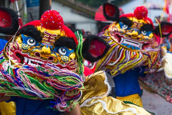 Southern Taiwan Lion (南部獅) Performance